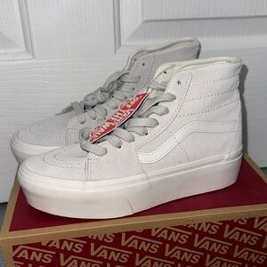 Vans Women's High-Top Sneakers - Light Gray